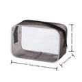 Transparent Cosmetic Bag, Clear Makeup Organizer Pouch for Toiletries, Portable Storage Bag for Travel & Gift（4pcs）