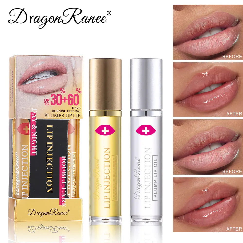 Instant Volumising Lip Plumper Oil Lip Enhancer Lip Gloss Plumping Serum Moisturizing Anti-Wrinkle Lipstick Sexy Lip Care Makeup