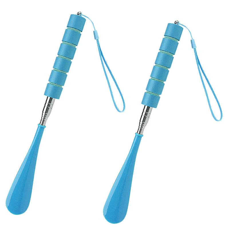 Stretchable Long Shoe horns 30cm-71cm Metal Shoehorn pregnant woman elderly Shoe spoon household Shoe spatula 1Pcs/2Pcs