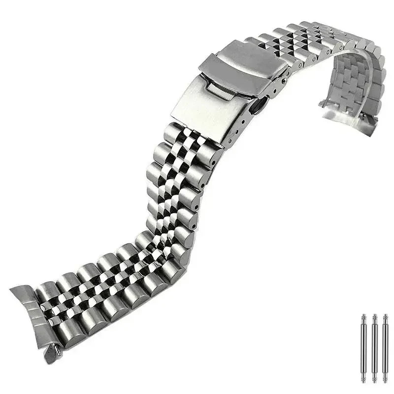 Traditional Watch Strap For Casio Duro Mdv106/107 For Seiko Skx007/Skx009 Diving Steel Metal 20/22mm Watchband Replacement Parts