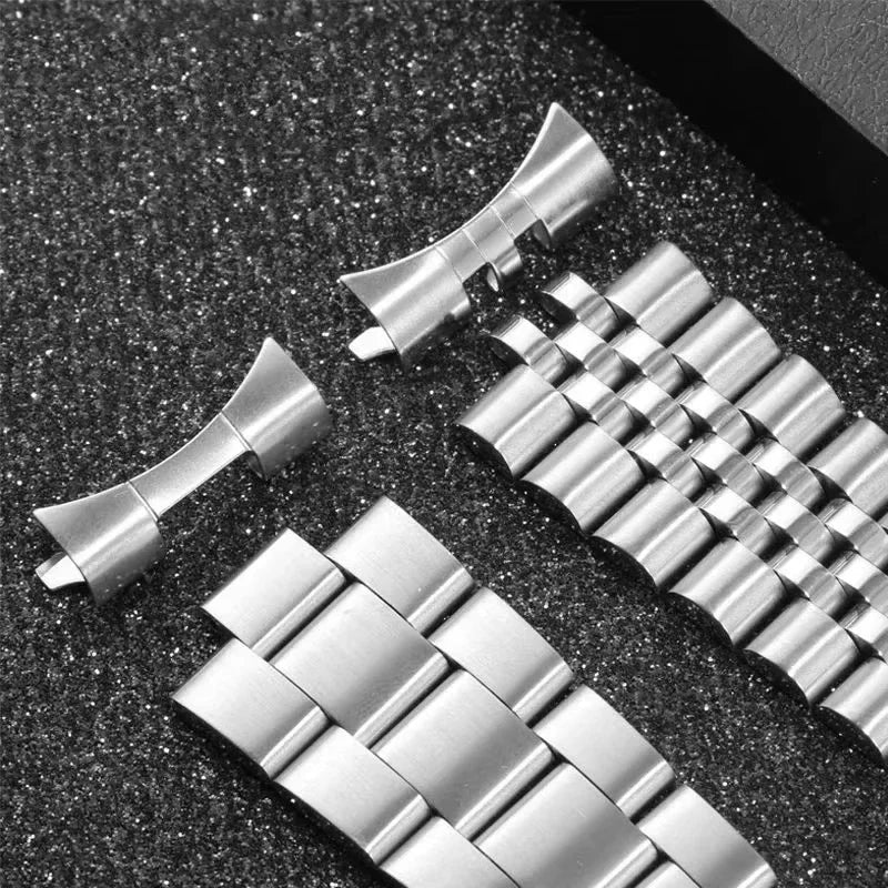 Traditional Watch Strap For Casio Duro Mdv106/107 For Seiko Skx007/Skx009 Diving Steel Metal 20/22mm Watchband Replacement Parts