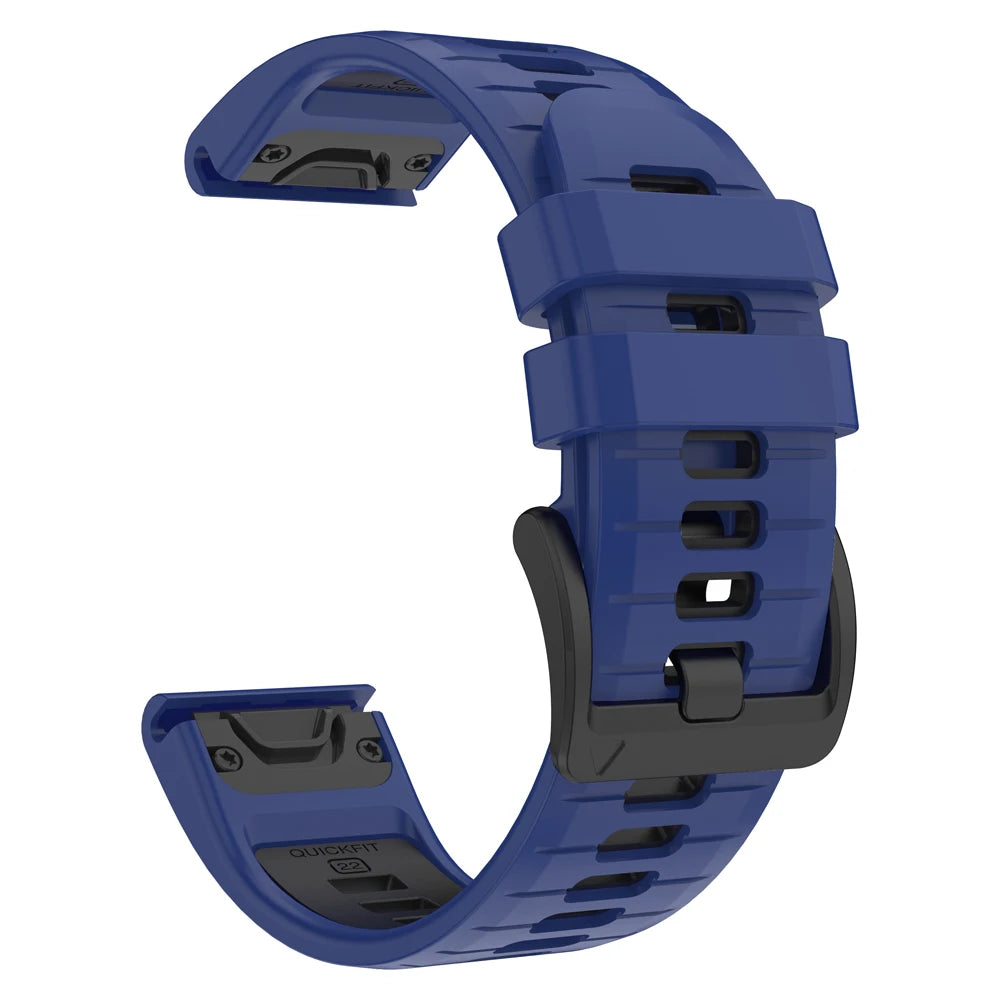 Sport Strap Silicone Watch Band 22mm 26mm For Garmin Fenix 8 Pro E 7 7X 6 6X 5 5X Plus Quick Release Bracelets Women Men Correa