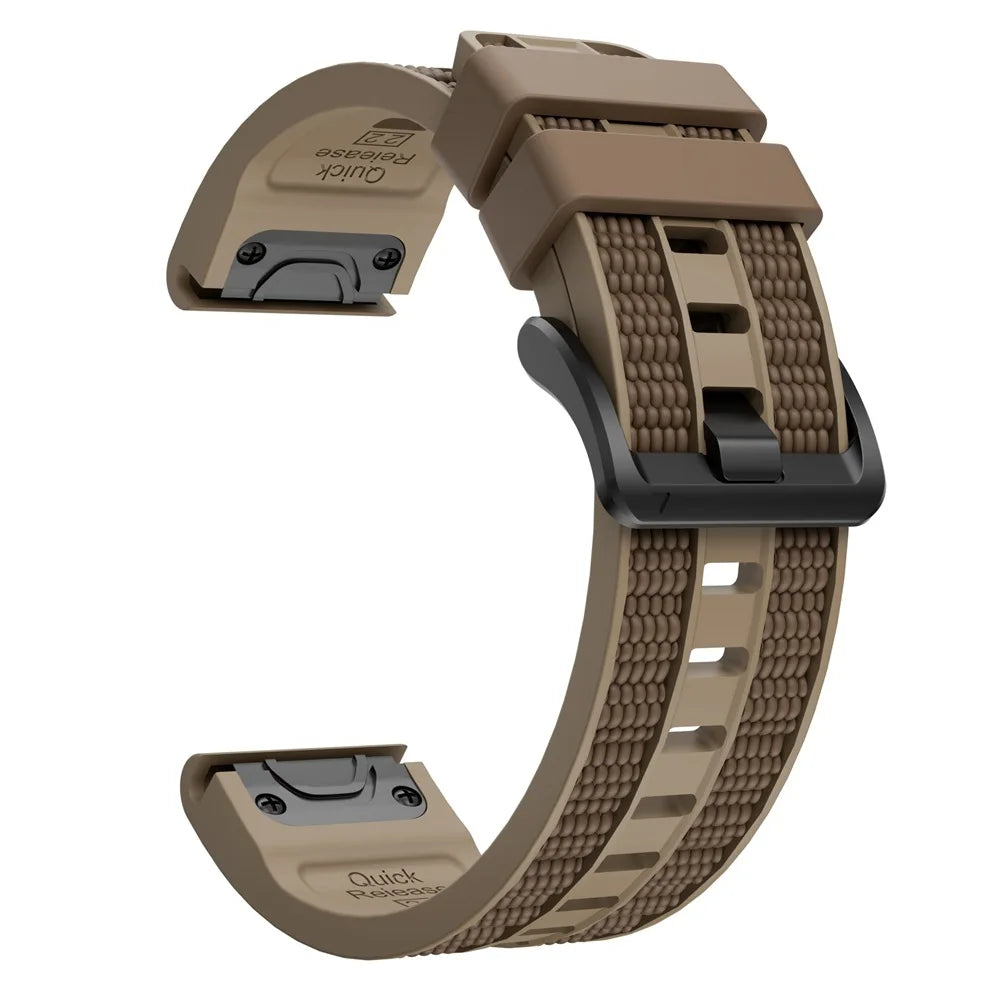 Fenix8 Watch Band For Garmin Fenix 8 Pro 47mm 51mm E 7 7X 6 6X/Epix Pro/Tactix8 970 965 QuickFit 22mm 26mm Sports Silicone Strap
