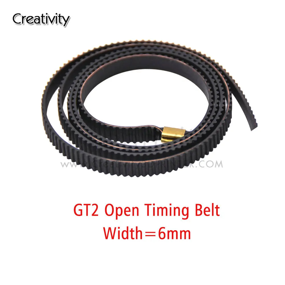 Ender 3/V2/Pro/S1/ CR6 SE/Ender-3 V3 SE/Ender3 V3 KE/Ender3 NEO 3D Printer Parts X+Y Axis Rubber Open Timing Belt