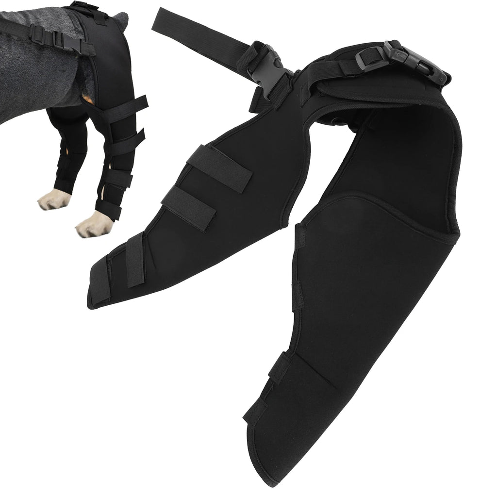 Pet Dog Hind Legs Protector Adjustable Knee Brace Leg Support for Dogs Hind Legs Recover Adjustable Pet Knee Pads Dog Knee Brace