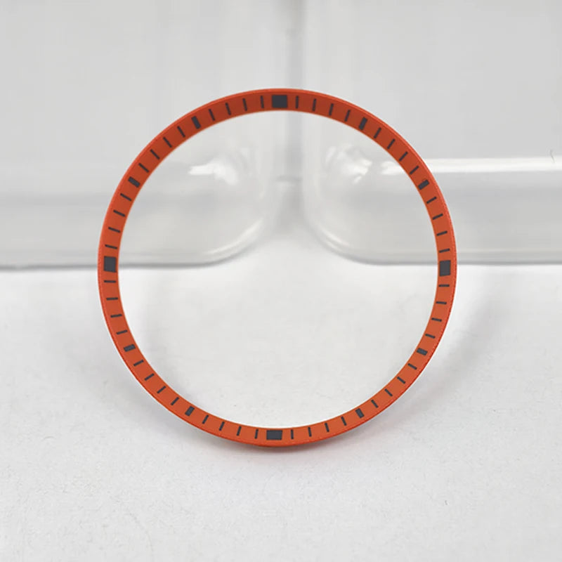 30.5mm Watch Chapter Rings Fit SKX007 SKX009 SRPD Watch Case Plastic Inner Ring NH35 NH36 Movement Men's Watch Parts Replace