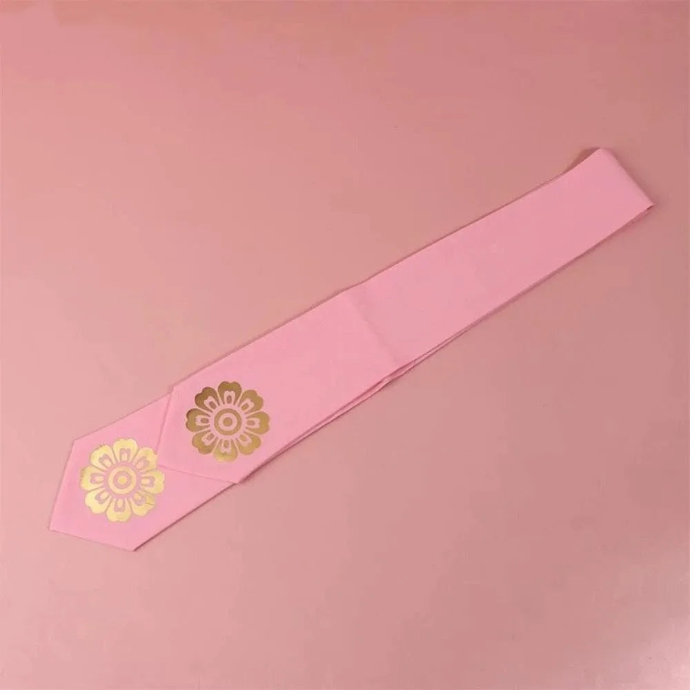 Classical Flower Korean Headband Traditional Ribbon Korean Hanbok Hairband Headdress Hair Clip Stage Dance Costume Children