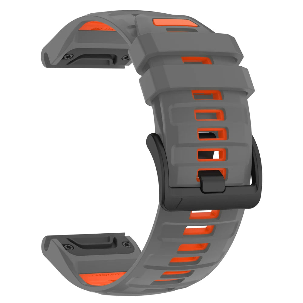 Sport Strap Silicone Watch Band 22mm 26mm For Garmin Fenix 8 Pro E 7 7X 6 6X 5 5X Plus Quick Release Bracelets Women Men Correa