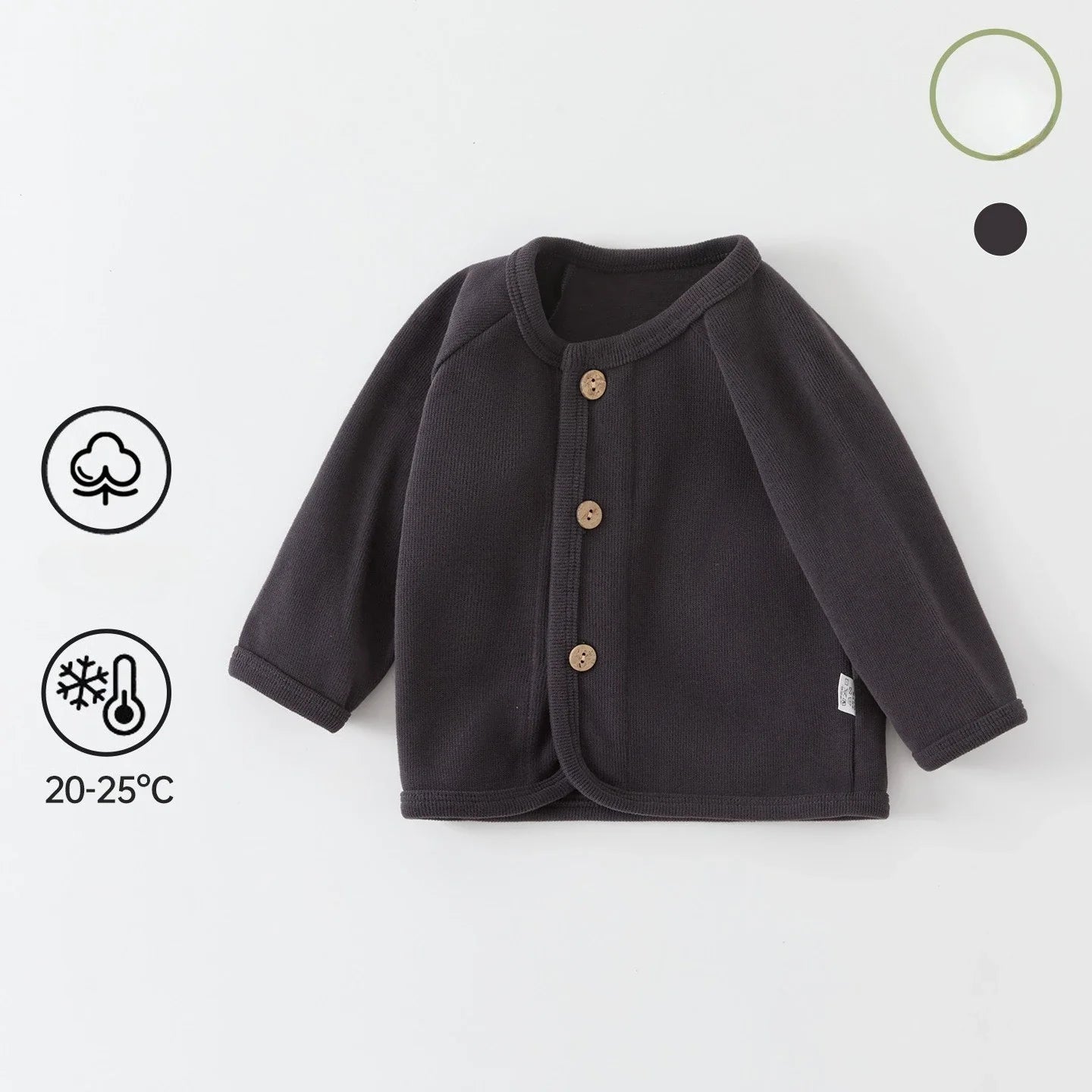 Baby CardiganUltra-Soft Spring & Autumn Knitwear for Infants & Toddlers - Chic, Comfortable