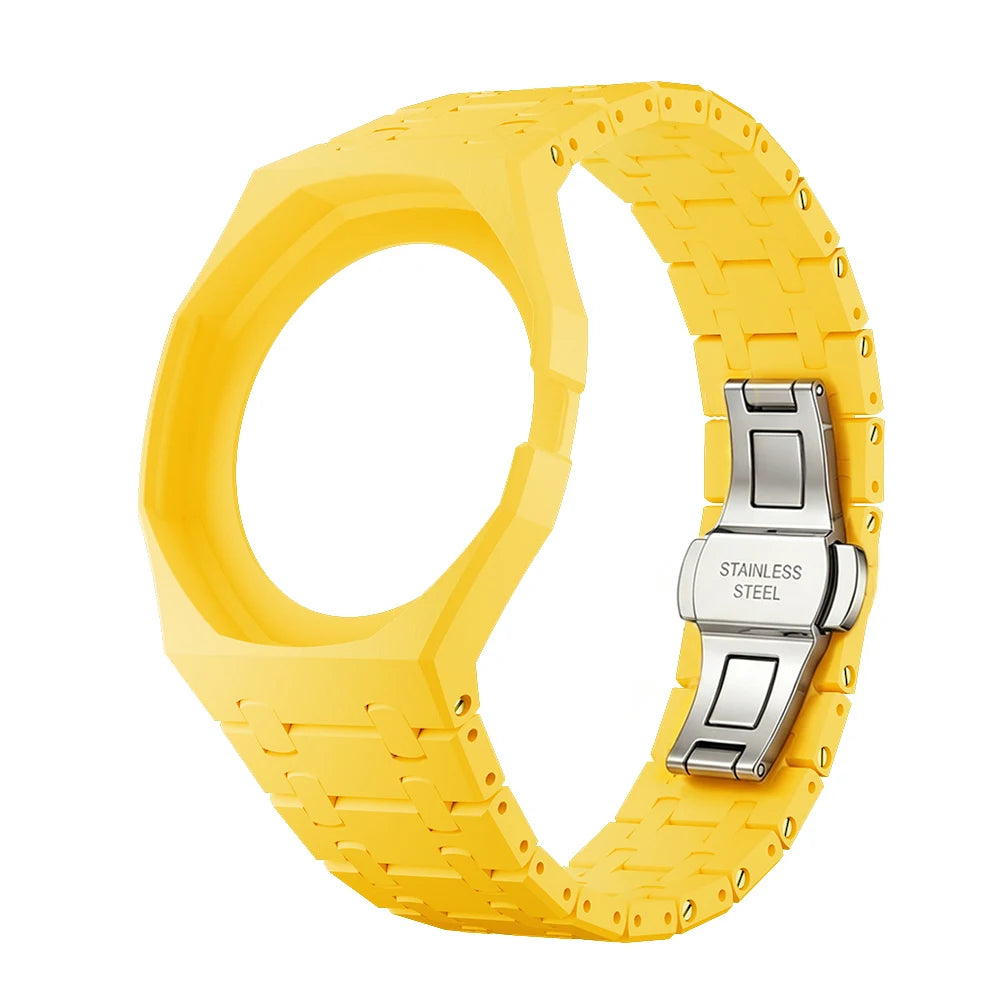 Luxury Plastic Modification Kit for Swatch X AP Royal POP Watch Eco Watch Case Link Strap Watch Conversion Pocket Mod Accessory