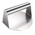 Stainless Steel Smash Burger Press Hamburger Patties Meat Masher Circular Meat Press Mold for Deli Meats Kitchen Accessories