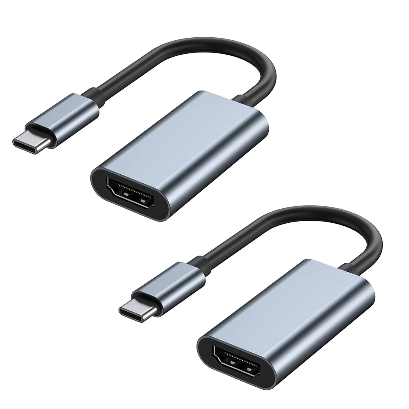 USB C to 4K HD TV Display Adapter Cable for Thunderbolt3/4 Compatible with Macbook Pro 2021 Mobile Phone (DP Alt Mode Required)