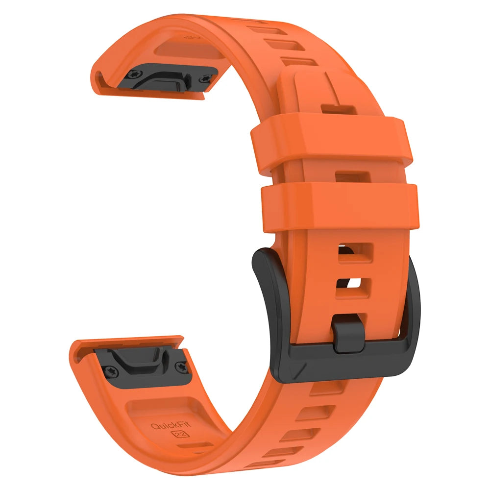 Sport Strap Silicone Watch Band 22mm 26mm For Garmin Fenix 8 Pro E 7 7X 6 6X 5 5X Plus Quick Release Bracelets Women Men Correa