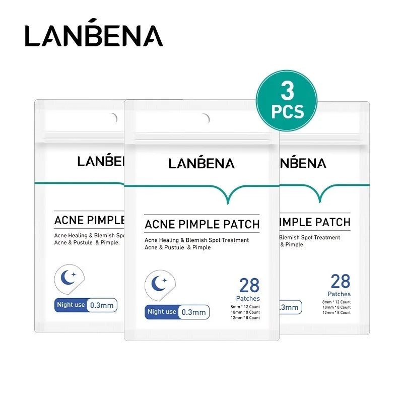 LANBENA Acne Pimple Patch Daily Use and Night Use Invisible Acne Stickers Blemish Treatment Acne Concealer Makeup