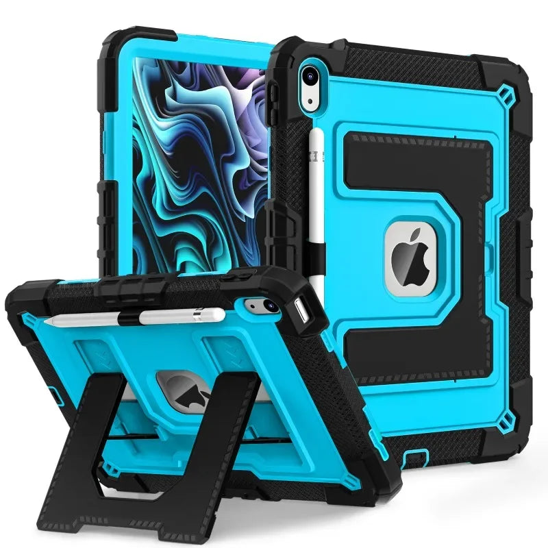 Kids Friendly Kids for iPad A16 11th 11 2025 10th 10.9 2022 Heavy Duty Shockproof Cover iPad 11th/10th A3354 A2696 A2757 Fundas