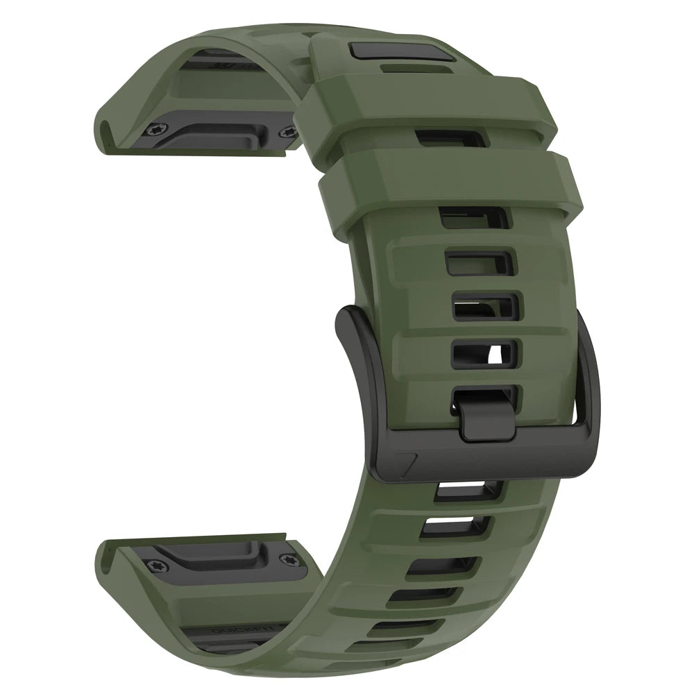 Sport Strap Silicone Watch Band 22mm 26mm For Garmin Fenix 8 Pro E 7 7X 6 6X 5 5X Plus Quick Release Bracelets Women Men Correa