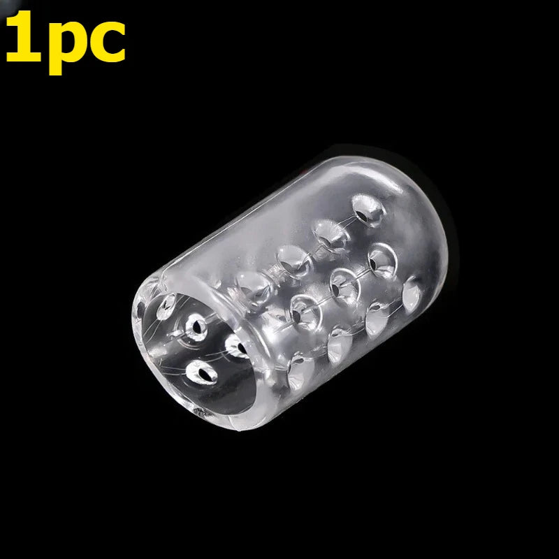 Silicone Toe Protector Sleeves Breathable Anti-Friction Toe Cap Pain Relief for Blisters Prevention Running Hiking Shoe Care Kit
