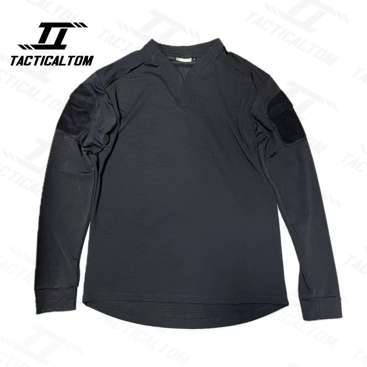 Tactical Tom vs. Quick Drying T-shirt, Long Sleeve Combat Jacket, V-neck Soft and Comfortable Outdoor Sportswear