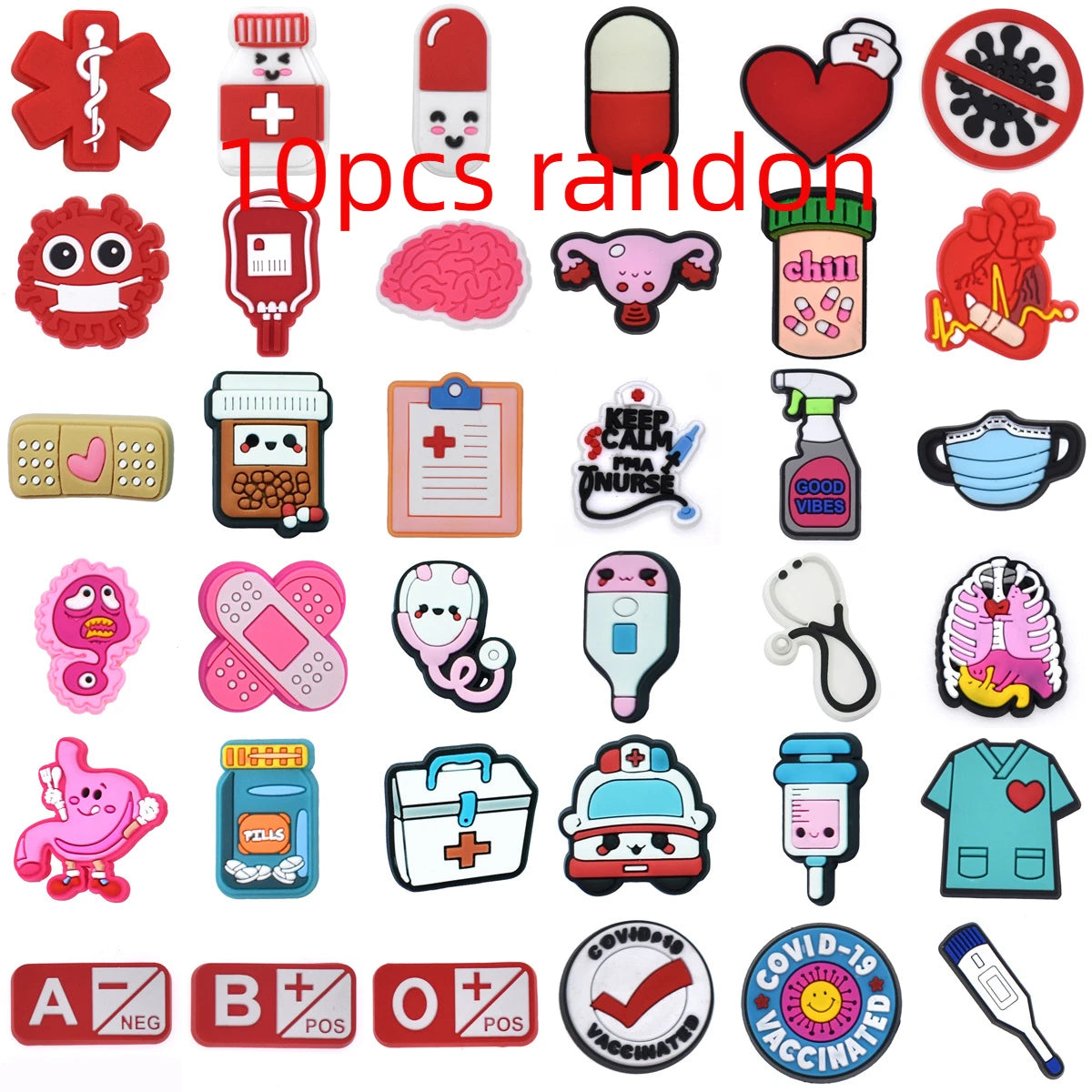 classical medical PVC shoe Charms Slippers Buckle combination Fit Wristbands accessories Decoration Bands gift unisex party