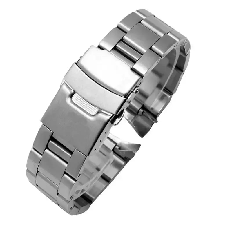 Traditional Watch Strap For Casio Duro Mdv106/107 For Seiko Skx007/Skx009 Diving Steel Metal 20/22mm Watchband Replacement Parts