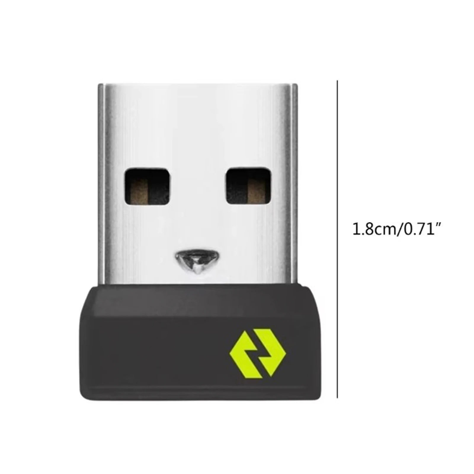 USB Receiver For Logitech Bolt Adapter - Multi Device Receiver For MX Keys Mini, POP Keys Keyboard / Mouse, K860, M650