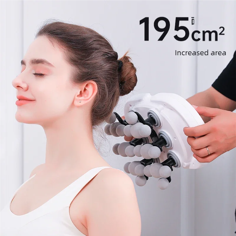 Fascia Gun Massager 22-head Fascia Gun Massager For Back Waist Legs Body Shoulder High Frequency Professional Muscle Relaxation