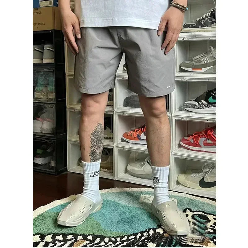 JJJJOUND joint nylon solid color classic quick-drying shorts drawstring loose sports beach pants men and women couple trend