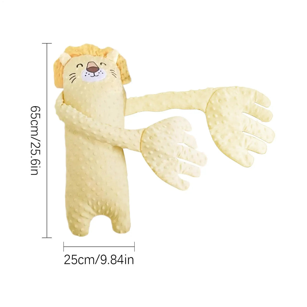 Patting Hand for Baby Sleep Patting Sleeping Pillow Baby Back Patter for Sleep Remote Control Animal Shape Nursery Decor Startle