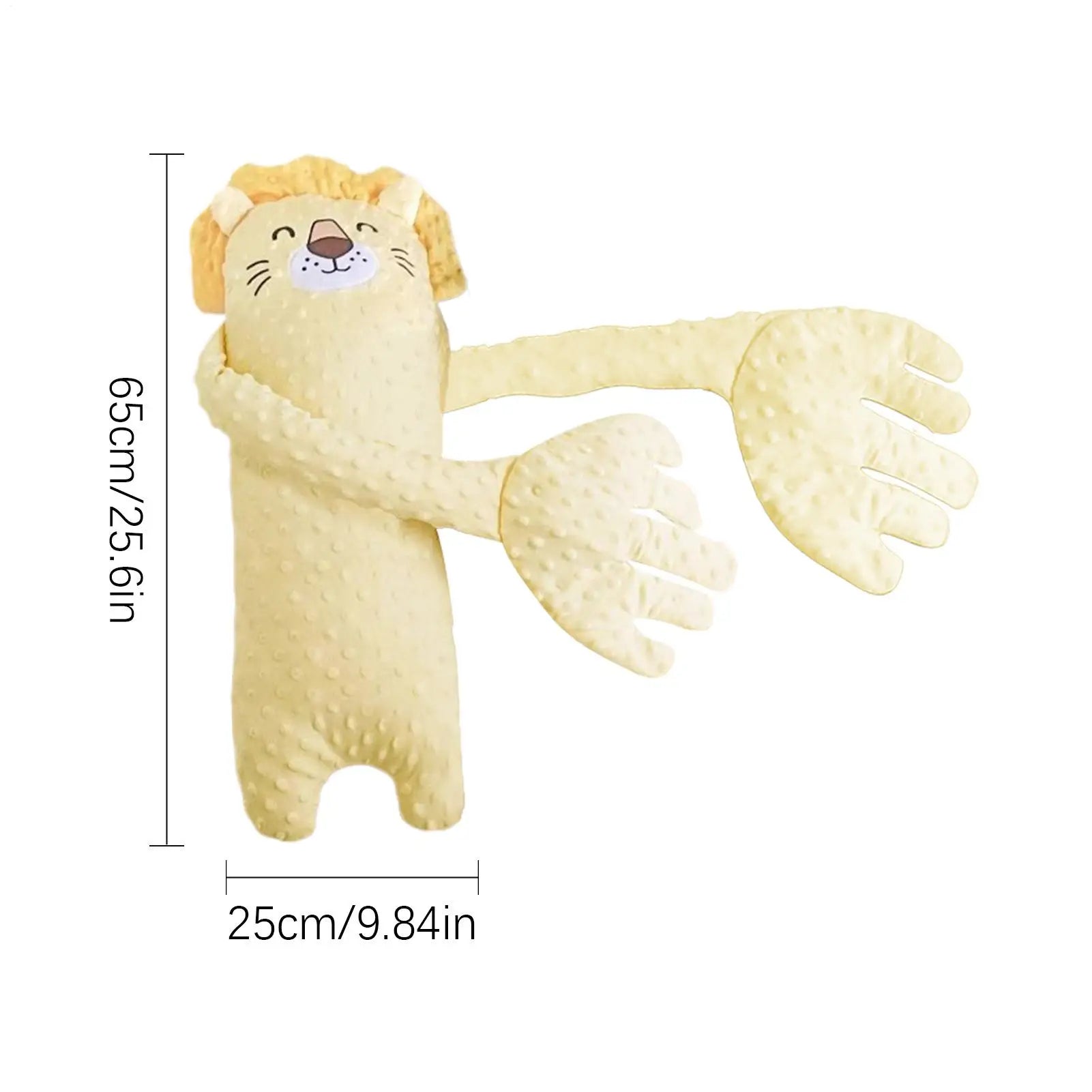 Patting Hand for Baby Sleep Patting Sleeping Pillow Baby Back Patter for Sleep Remote Control Animal Shape Nursery Decor Startle