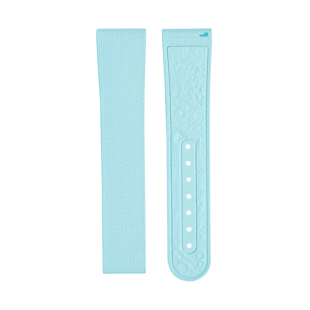 Watch Straps For Women 20mm For Omega MoonSwatch Speedmaster Cartier FKM Rubber Watch Strap Quick Release Universal Watch Bands