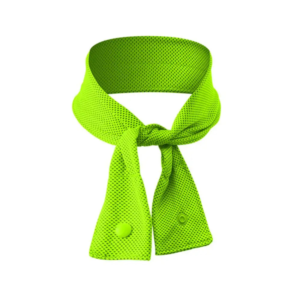 Summer Cooling Ice Scarf Quick Dry Sweat Absorb Cold Beach Towel Neck Wrap Breathable Reusable Outdoor Running Cycling Headscarf