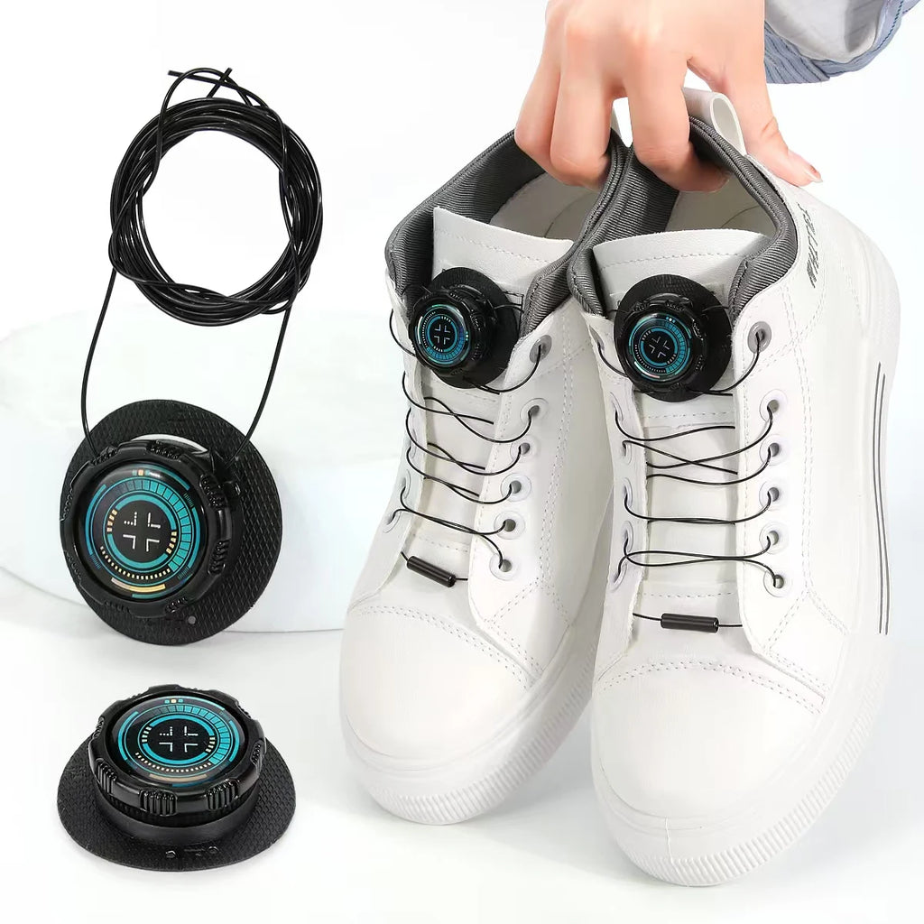 New model rotating shoe buckles, sports shoe accessories, lazy shoelaces without tying buckle, Men's and women's casual no LACES