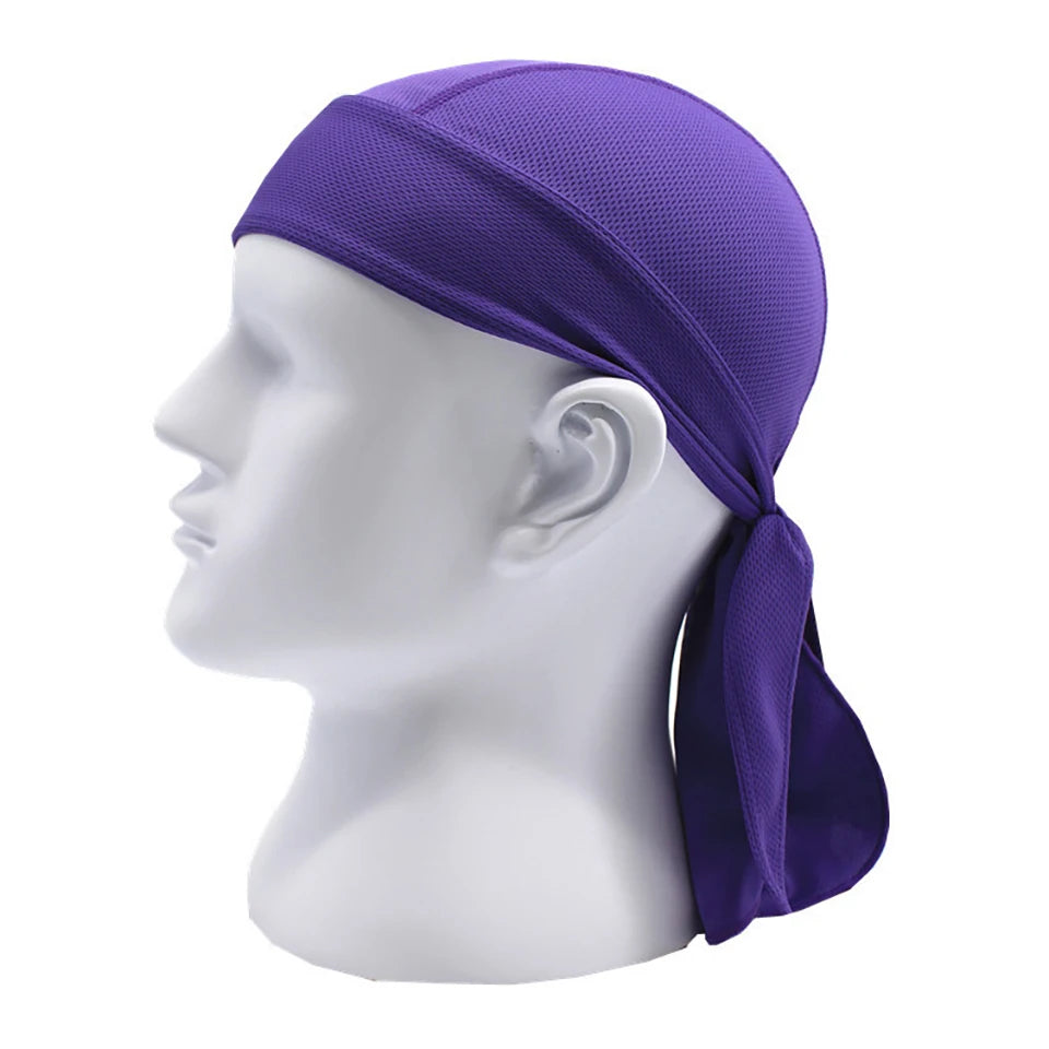 Cycling Headscarf Spring Summer Men Women Breathable Hiking Scarf Outdoor Tourism Pirate Hat Sports Sun Protection Headscarf