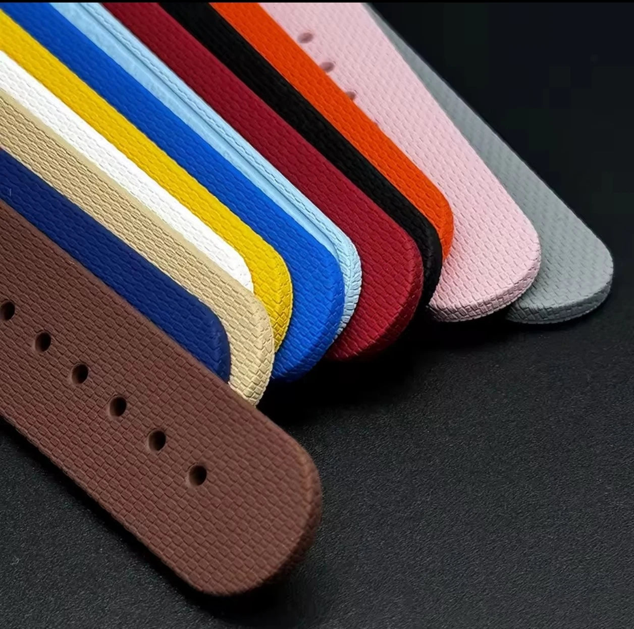Watch Straps For Women 20mm For Omega MoonSwatch Speedmaster Cartier FKM Rubber Watch Strap Quick Release Universal Watch Bands
