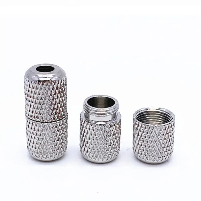 1Pair Elastic Laces Clasps Metal Capsule Lock Buckles Tip Ends Lazy Shoelace No Tie Shoelaces Tieless Accessries