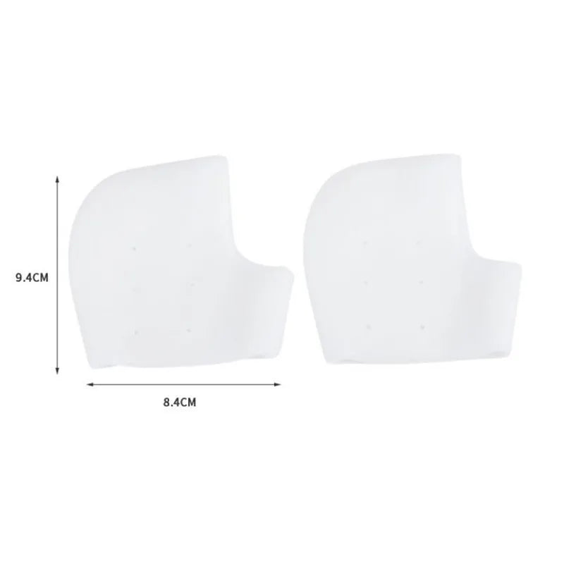 1Pai Heel Cushion Gel Heel Protector for Plantar Fasciitis Achilles Tendonitis Bone Spur Aching Feet Relieve Pain Pedicure Tools