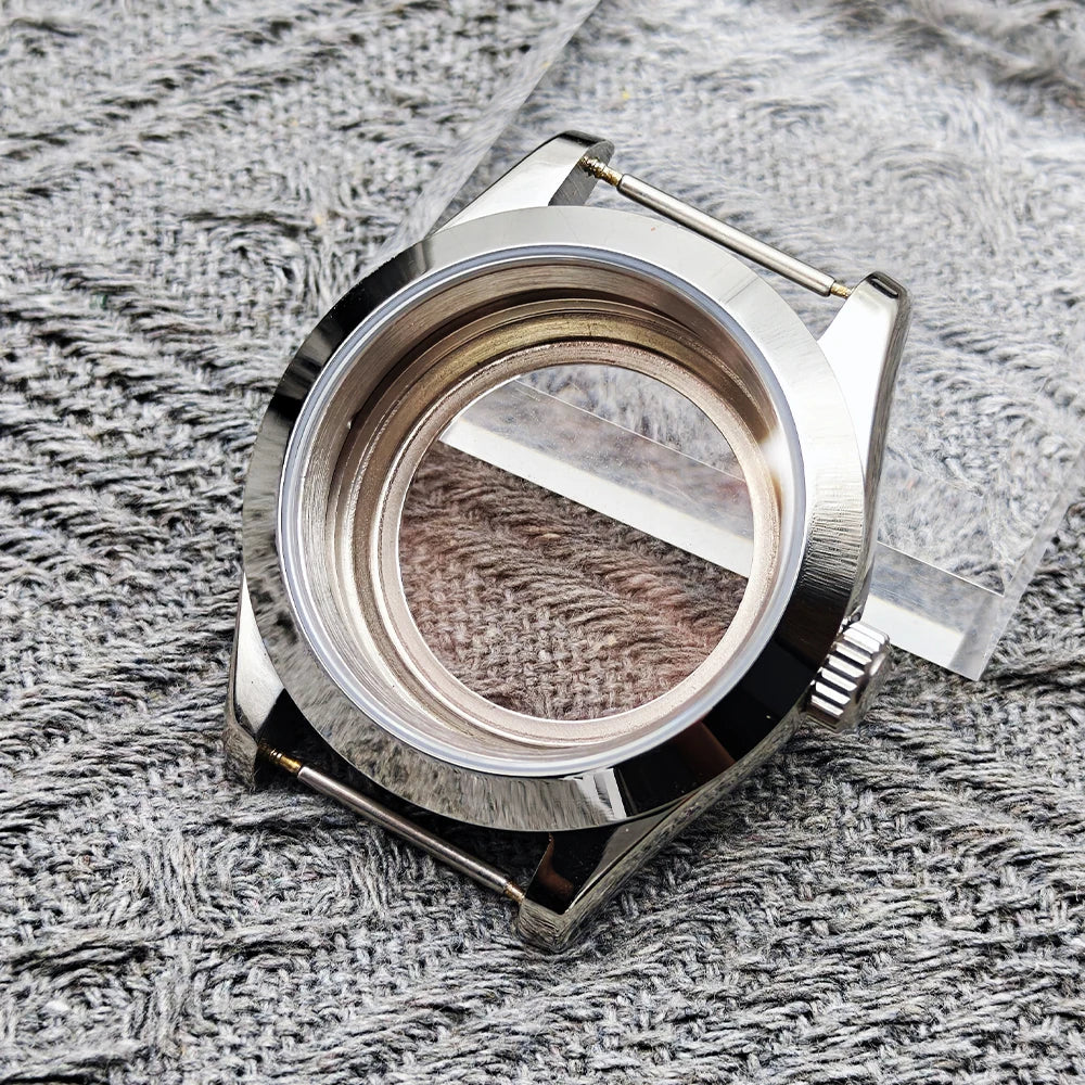 36/39/41mm NH35 36 38 Movement 904L Stainless Steel Constant Motion Case Watch Assembly Replacement Parts Oyster Strap