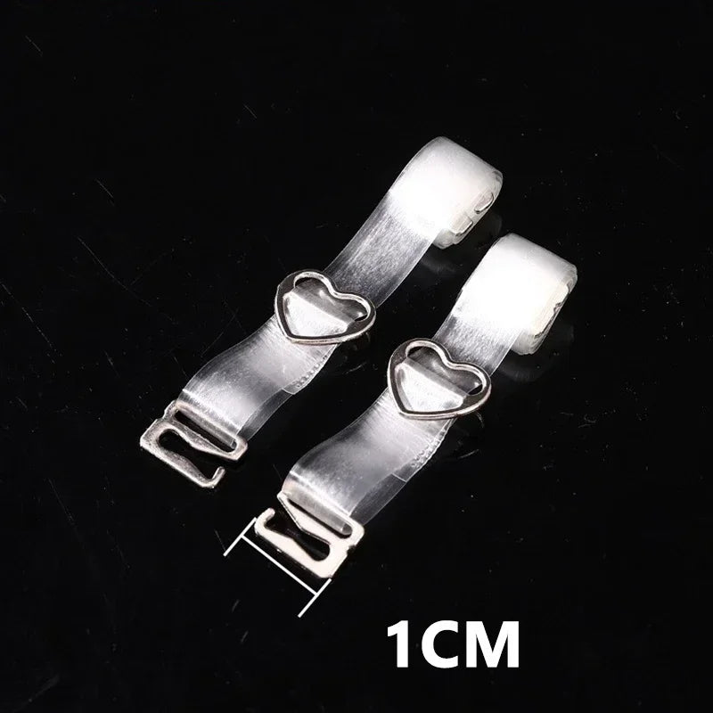 Invisible Transparent Bra Straps Detachable Silicone Elastic Belt Adjustable Non Slip Intimates Women Shoulder Strap Accessories