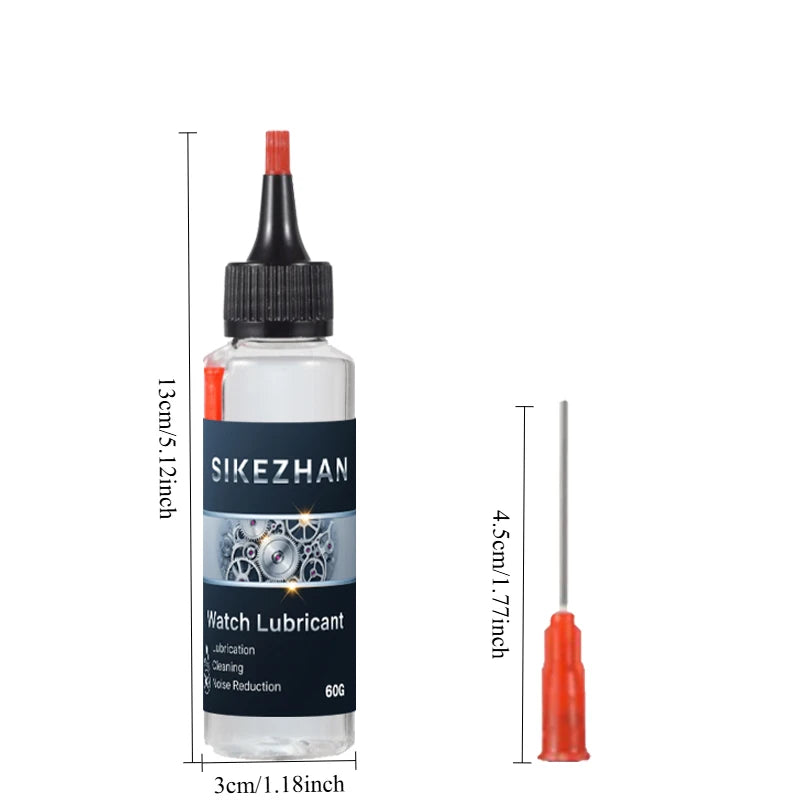 Professional Watch Lubricant – Precision Oil for Watch Mechanisms, Anti‑Rust, Smooth Movement and Cleaning Maintenance