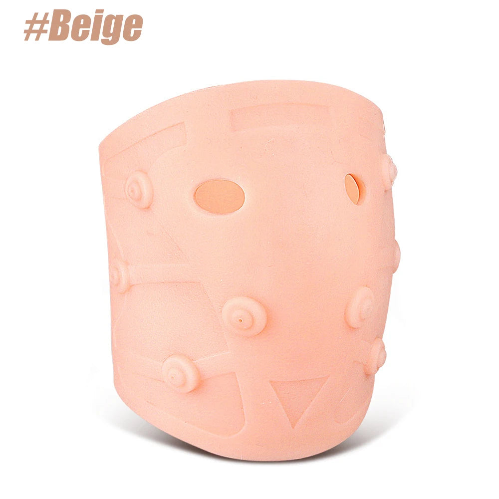 1PCS Silicone Knee Braces, Magnetic Compression Support Sleeve Brace, Thickened Patella Knee Pads Sport Protectors