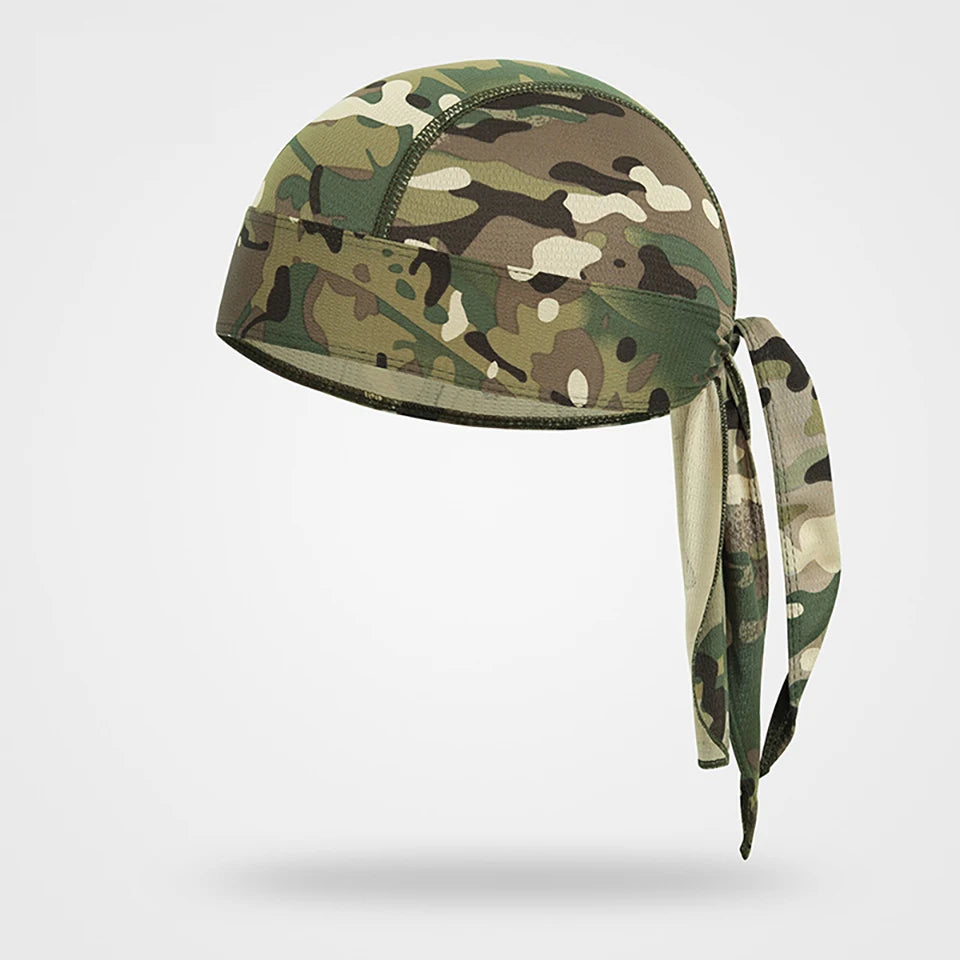 Cycling Headscarf Spring Summer Men Women Breathable Hiking Scarf Outdoor Tourism Pirate Hat Sports Sun Protection Headscarf