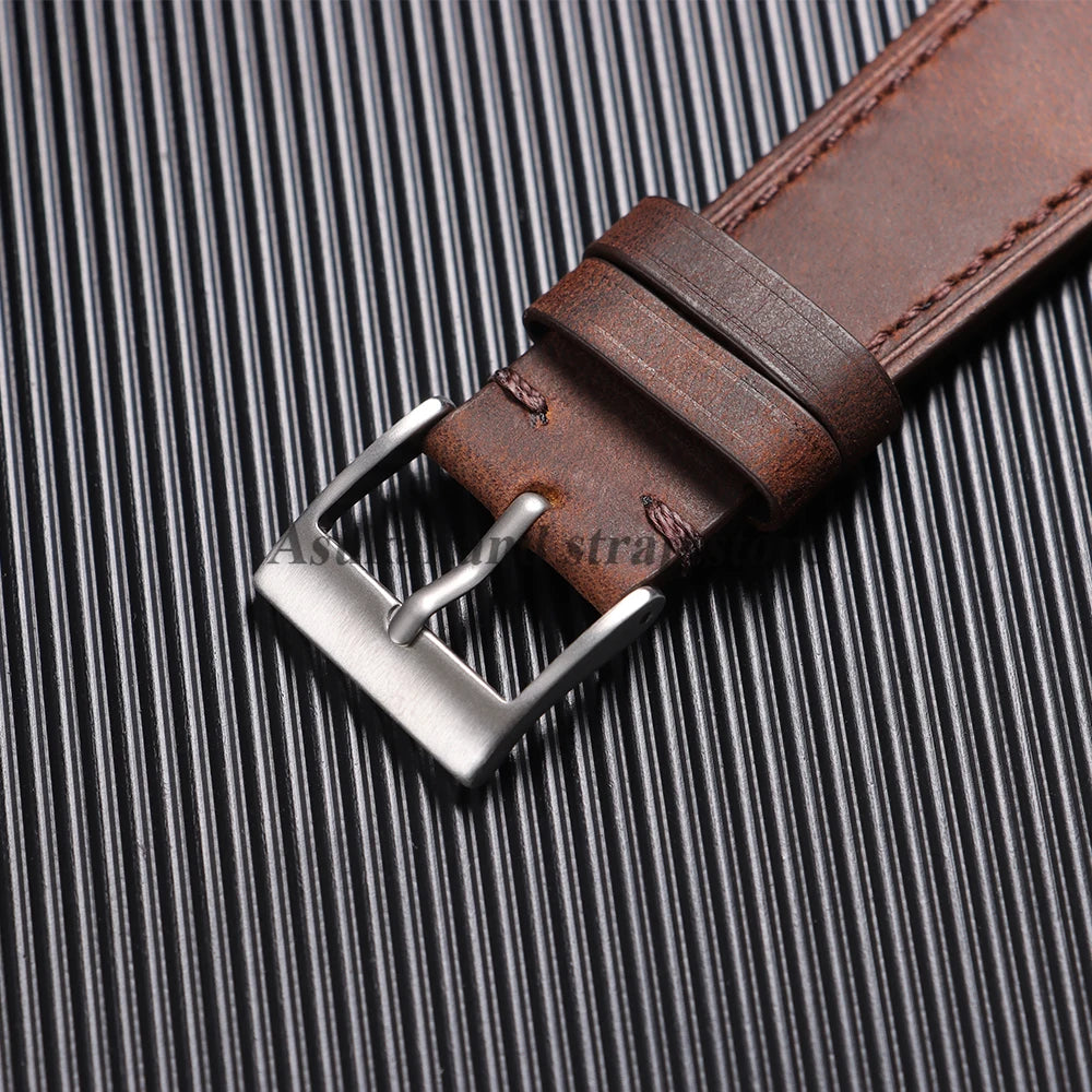 18mm Quick Release Vintage Leather Straps for Casio Mod Kit for F-91W W-800H SGW400 F84 F105/108 A158/168 AE1200/1300 Bracelets