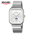 SKMEI 2509 New Casual Simple Quartz Watch Men's Luxury Business Waterproof Calendar Week Exquisite Watch relógios masculino