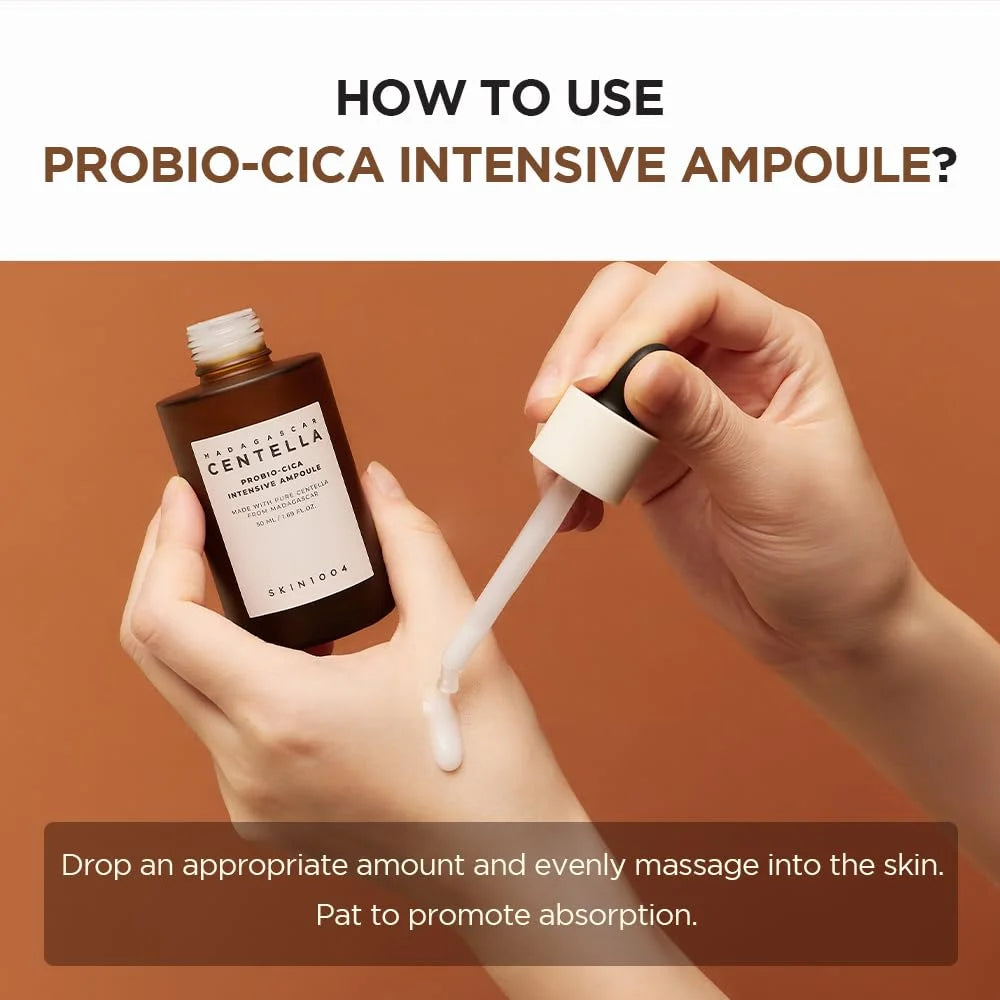 Korean Madagascar Centella Probio-Cica Ampoule Serum  Facial Essence 95ml Skincare Original Products