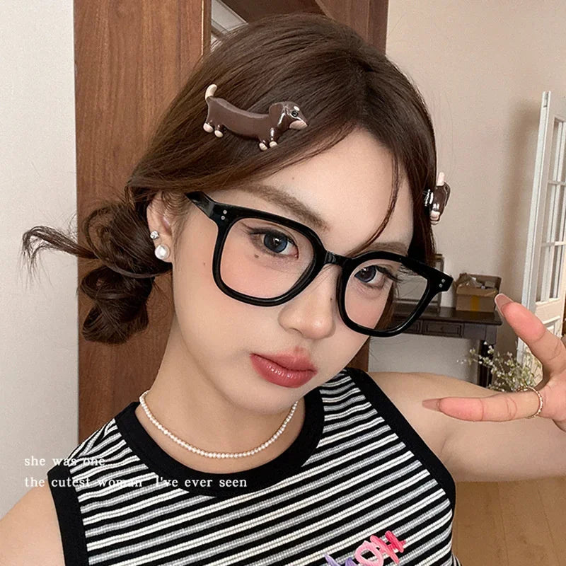 Tools Cute Cartoon Accessories Hair Clip Dog Shape Side Bangs Makeup Female Ladies Hairpin Girls Headwear Gifts