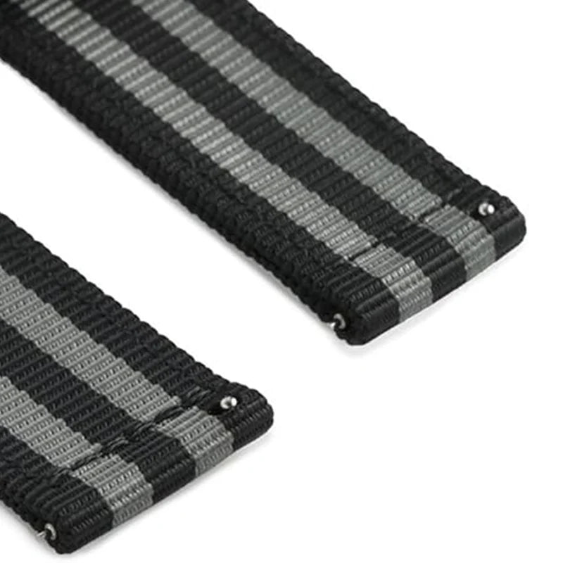 Waterproof Sailcloth Watch Band Quick Release Watch Strap 18mm 20mm  22mm Nylon Watchband