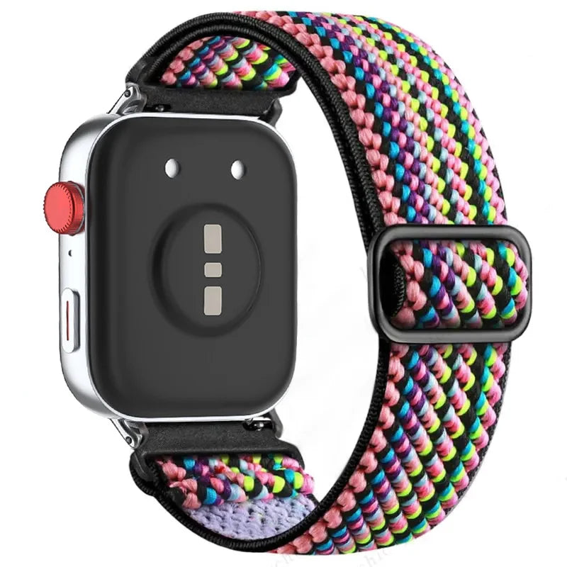 Elastic Nylon Loop Watch Band For Huawei Watch Fit3 2 Strap Replacement Wristband For Huawei Fit 5 4 Bracelet Correa Accessories