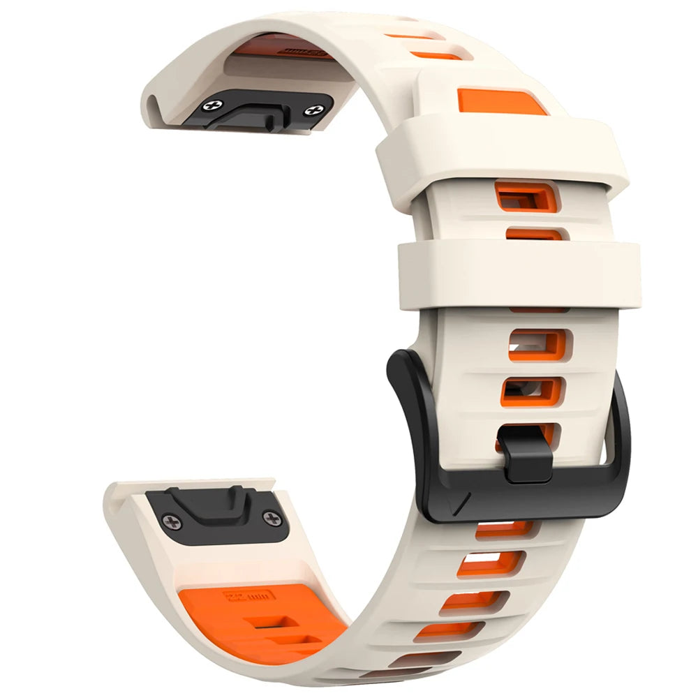 Fenix8 Watch Band For Garmin Fenix 8 Pro 47mm 51mm E 7 7X 6 6X/Epix Pro/Tactix8 970 965 QuickFit 22mm 26mm Sports Silicone Strap