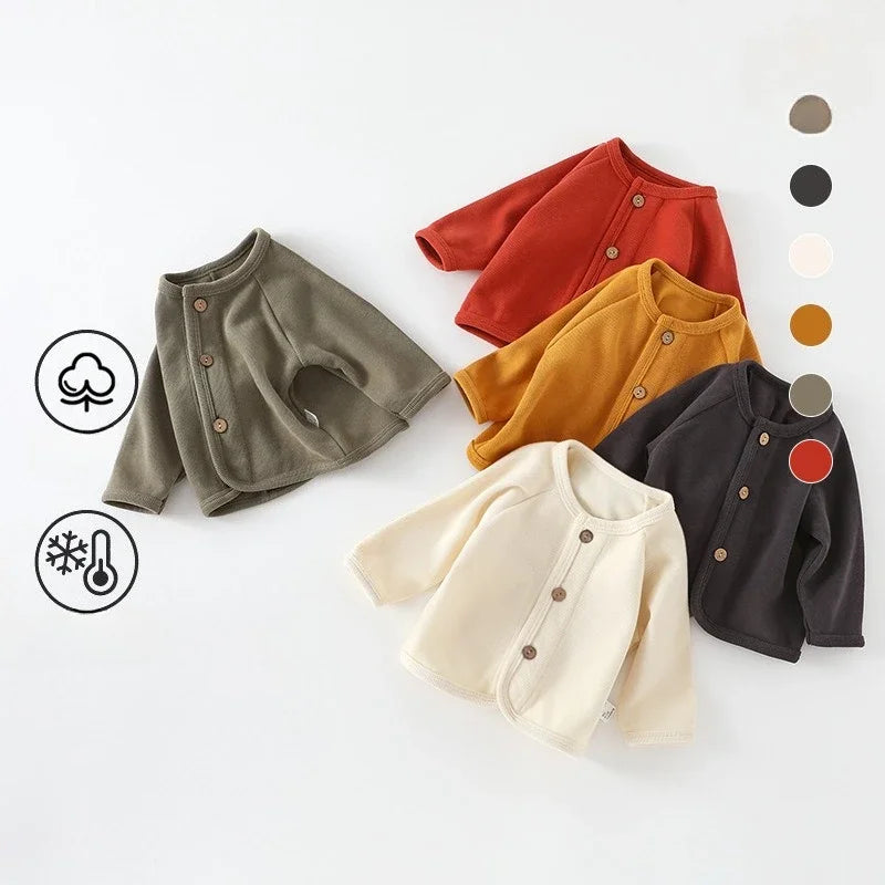 Baby CardiganUltra-Soft Spring & Autumn Knitwear for Infants & Toddlers - Chic, Comfortable