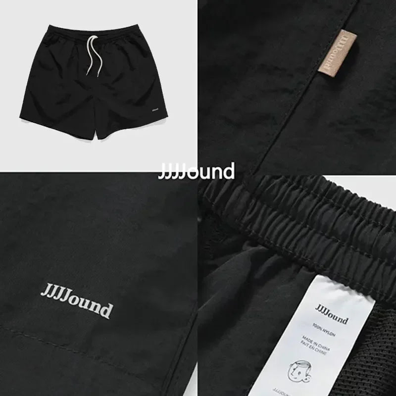 JJJJOUND joint nylon solid color classic quick-drying shorts drawstring loose sports beach pants men and women couple trend
